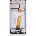Samsung Galaxy A01 İle Uyumlu Çerçeveli Ekran Dokunmatik (Orijinal)