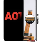 Samsung Galaxy A01 (Global Model) (Mikro USB Çerçeve) ile Uyumlu Çerçevesiz LCD Düzeneği (Sonra...  7576032