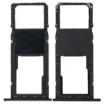Samsung Galaxy A01 İle Uyumlu Tek Sim Kart Tepsisi (A015 / 2020) (Mavi)