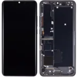 Xiaomi Mi Note 10 Pro ile Uyumlu Çerçeveli Ekran Dokunmatik (Gece ​​Yarısı Siyahı) (Orijinal)