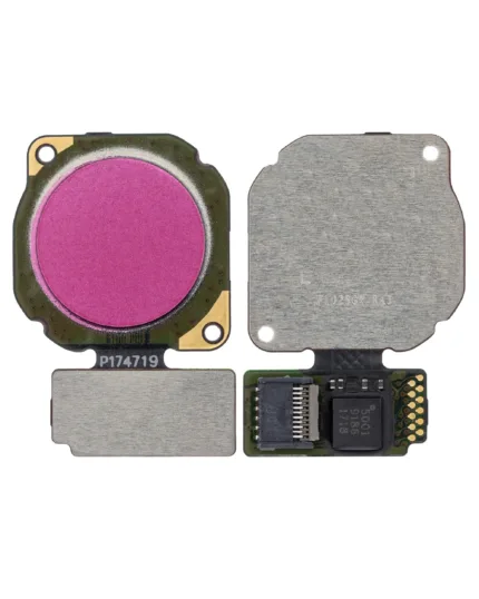 Huawei Y7 2019 İçin Uyumlu Flex Kablolu Parmak İzi Okuyucu (Aurora Purple)