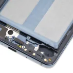 Huawei Mate 20 İçin Uyumlu Çerçeveli Ekran Dokunmatik (Gece ​​Mavisi)