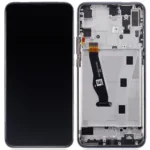 Huawei P Smart Z ile Uyumlu Çerçeveli Ekran Dokunmatik Siyah (Orijinal)