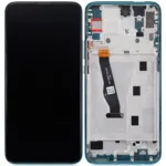 Huawei P Smart Z ile Uyumlu Çerçeveli Ekran Dokunmatik Yeşil (Orijinal)