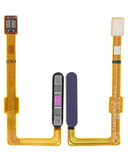 Huawei Y9S ile Uyumlu Flex Kablolu Parmak İzi Okuyucu (Phantom Purple)