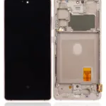 Samsung Galaxy S20 FE 4G / 5G (Aftermarket Plus) İçin Uyumlu Çerçeveli OLED Montajı (Bulut Oranı)  1511083