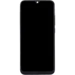 Xiaomi Mi A3 ile Uyumlu Çerçeveli Ekran Dokunmatik (Orijinal) (Gümüş)