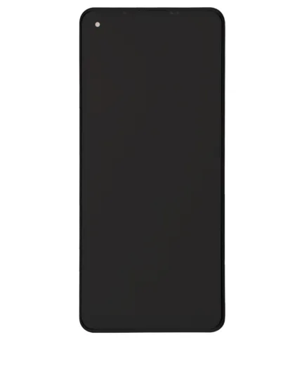 Samsung Galaxy A21 İle Uyumlu Çerçeveli Ekran Dokunmatik (Orijinal) (A215 / 2020)