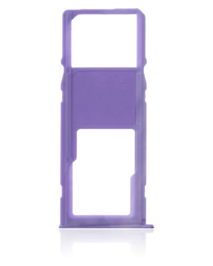 Samsung Galaxy A21ile Uyumlu Tek Sim Kart Tepsisi (A215 / 2020) (Mor)