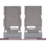 Samsung Galaxy S22 Ultra 5G ile Uyumlu Tek Sim Kart Tepsisi (Bordo)