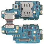 Samsung Galaxy S22 Ultra 5G (S9080) (Çift S22) ile Uyumlu Sim Kart Okuyuculu Şarj Portu Kartı...  753381