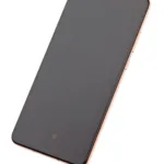 Huawei Mate 30 İçin Uyumlu Çerçeveli Ekran Dokunmatik (Turuncu)