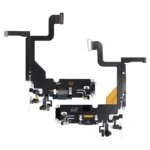 iPhone 13 Pro ile Uyumlu Şarj Portu Flex Kablo (Kullanılan OEM Çekme) (Alp Yeşili) (Orijinal)