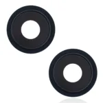 iPhone 13 Mini Arka Kamera Lensi Braketli ve Çerçeveli (2 Parça)