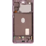 Samsung Galaxy S20 FE 4G / 5G (Servis Paketi) (Bulut Lavanta) Uyumlu Çerçeveli OLED Montajı...  1529970