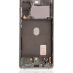 Samsung Galaxy S20 FE 4G / 5G (Servis Paketi) (Bulut Beyazı) İçin Uyumlu Çerçeveli OLED Montajı  1526637