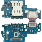 Samsung Galaxy S21 FE 5G (G990B/N) (Uluslararası) İçin Uyumlu Sim Kart Okuyuculu Şarj Portu Kartı (Orijinal)
