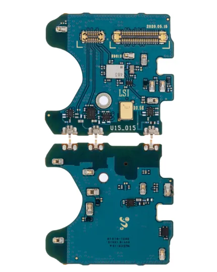 Samsung Galaxy Note 20 5G ile Uyumlu Mikrofon PCB Kartı (N981B)