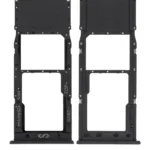 Samsung Galaxy A02 İle Uyumlu Tek Sim Kart Tepsisi Siyah (A022 / 2020)