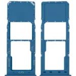 Samsung Galaxy A02 İle Uyumlu Tek Sim Kart Tepsisi Mavi (A022 / 2020)