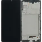 Çerçeveli LCD Düzeneği (Parmak İzi Sensörsüz) Samsung Galaxy A42 5G (A426 / 2...  5527348
