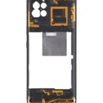 Samsung Galaxy A42 5G (A426 / 2020) (Prizma Nokta Siyah) ile Uyumlu Orta Çerçeve Muhafaza  5565122