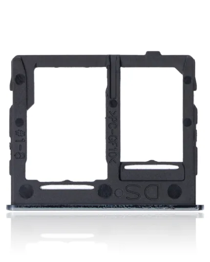 Samsung Galaxy A32 5G İçin Uyumlu Çift Sim Kart Tepsisi (A326 / 2021) (Siyah)