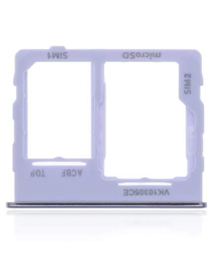 Samsung Galaxy A32 5G İçin Uyumlu Çift Sim Kart Tepsisi (A326 / 2021) (Purple)