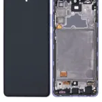 Samsung Galaxy A72 (A725 / 2021) (Servis Paketi) (Harika Görüntü) İçin Uyumlu Çerçeveli OLED Montajı...  4431902