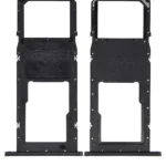 Samsung Galaxy A02S (A025 / 2020) / A03 (A035 / 2021) (Siyah) ile Uyumlu Tek Sim Kart Tepsisi  7449378
