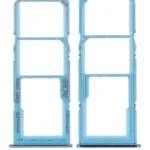 Samsung Galaxy A32 ile Uyumlu Çift Sim Kart Tepsisi (A325 / 2021) (Mavi)