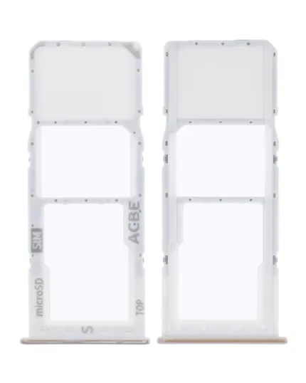 Samsung Galaxy A32 ile Uyumlu Tek Sim Kart Tepsisi (A325 / 2021) (Beyaz)