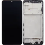 Çerçeveli LCD Düzeneği (Parmak İzi Sensörsüz) Samsung Galaxy A22 4G (A225 / 2...  6287272