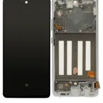 Samsung Galaxy A51 5G (A516 / 2020) (Verizon Olmayan 5G UW Çerçeve) İçin Uyumlu Çerçeveli OLED Düzeneği...  5197381