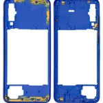 Samsung Galaxy A70 (A705 / 2019) (Aftermarket Plus) (Mavi) ile Uyumlu Orta Çerçeve Muhafaza  4667434