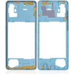 Samsung Galaxy A71 (A715 / 2020) (Aftermarket Plus) (Prism Crush Bl) ile Uyumlu Orta Çerçeve Muhafaza...  4600774