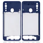 Samsung Galaxy A20S (A207 / 2019) (Aftermarket Plus) (Mavi) ile Uyumlu Orta Çerçeve Muhafaza  6471698