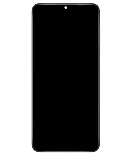 Samsung Galaxy A12 Nacho İle Uyumlu Çerçeveli Ekran Dokunmatik (A Kalite) (A127 / 2021)