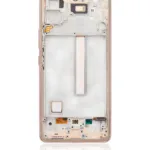 Samsung Galaxy A53 5G (A536 / 2022) (Servis Paketi) (Şeftali) İçin Uyumlu Çerçeveli OLED Montaj  4948517