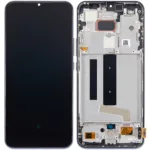 Xiaomi Mi 10 Lite 5G ile Uyumlu Çerçeveli Ekran Dokunmatik (OLED) (Kozmik Gri)