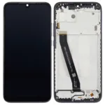 Xiaomi  Redmi 7 ile Uyumlu Çerçeveli Ekran Dokunmatik (Orijinal)
