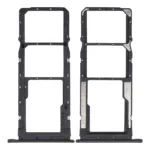 Xiaomi Redmi 7A (Mat Siyah) İçin Uyumlu Çift Sim Kart Tepsisi 974