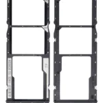 Xiaomi Redmi 9C / 9A (Siyah) İçin Uyumlu Çift Sim Kart Tepsisi 929