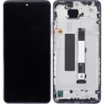 Xiaomi Mi 10T Lite 5G (ile Uyumlu Çerçeveli Ekran Dokunmatik (Orijinal) (İnci Grisi)
