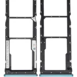 Xiaomi Redmi Note 9 Pro 4G  İçin Uyumlu Çift Sim Kart Tepsisi (Tropikal Yeşil)