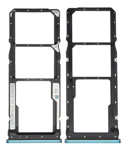 Xiaomi Redmi Note 9S İçin Uyumlu Çift Sim Kart Tepsisi (Tropikal Yeşil)