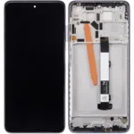 Xiaomi Poco x3 İle Uyumlu Ekran Dokunmatik Çerçeveli Siyah (Orijinal)