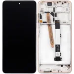 Xiaomi Poco x3 Pro İle Uyumlu Ekran Dokunmatik Çerçeveli Metal Bronz (Orijinal)