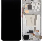 Xiaomi Poco F2 Pro İle Uyumlu Çerçeveli Ekran Dokunmatik (Orijinal) (Phantom White