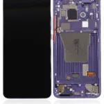 Xiaomi Poco F2 Proİle Uyumlu Çerçeveli Ekran Dokunmatik (Orijinal) (Elektrikli Mor)